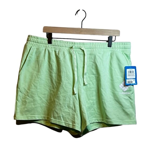 Columbia Pants - Columbia Women's Trek French Terry Short Size: XL Mint Green